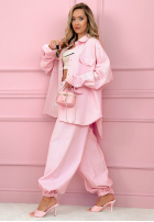 džínsový Súprava Košeľa i Nohavice balloon Emmeline svetlomodrý