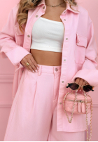 džínsový Súprava Košeľa i Nohavice balloon Emmeline svetlomodrý