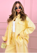 džínsový Súprava Košeľa i Nohavice balloon Emmeline svetlomodrý