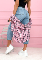 Nohavice džínosové straight Don’t Move Now svetlomodré