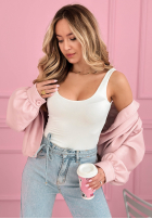 Top na ramiączkach Solaria žltá