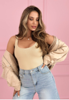 Top na ramiączkach Solaria žltá