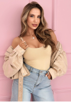 Top na ramiączkach Solaria žltá