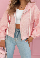 Żakardowa Bunda bomberka Madelyn žltá