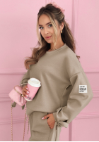 Tepláková súprava Peyton vanilkový