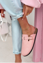 semiošové chodaki z paskiem Madison čierne