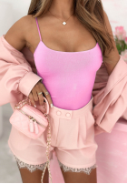 Top na ramiączkach Adelle čierne