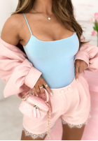 Top na ramiączkach Adelle čierne