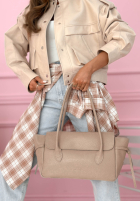 Skórzana Kabelka Patrice béžová