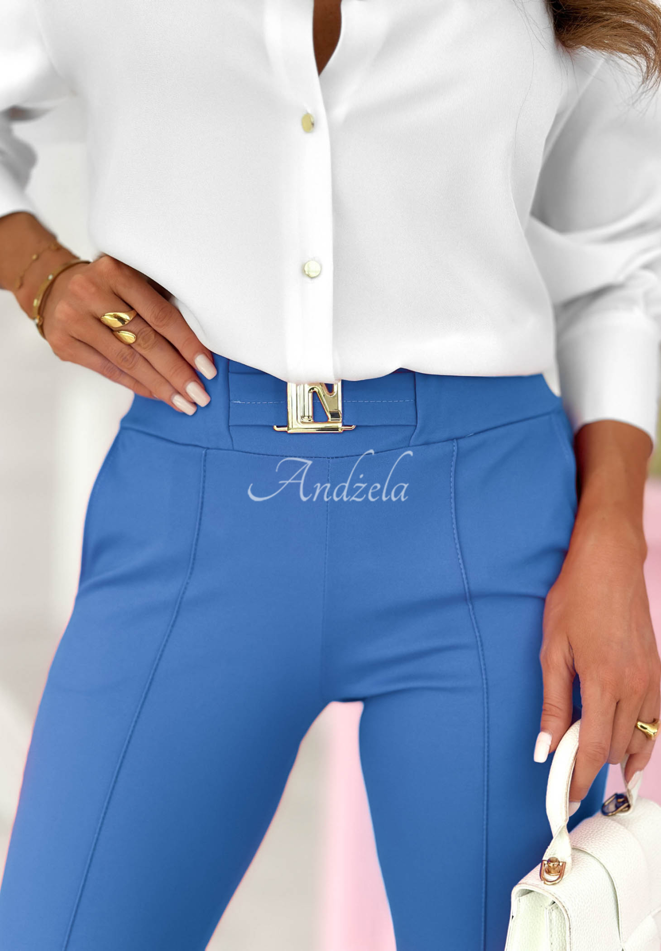 Látkové nohavice Every Day Count modré