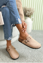 semiošové chodaki z paskiem Madison čierne