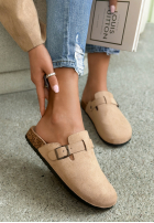 semiošové chodaki z paskiem Madison čierne