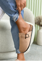 semiošové chodaki z paskiem Madison čierne