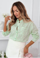 Bawełniana Košeľa w kwiaty Marbella žltá