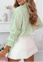 Bawełniana Košeľa w kwiaty Marbella žltá