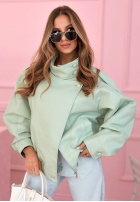 Skórzana Bunda bomberka Messy žltá