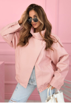 Skórzana Bunda bomberka Messy žltá