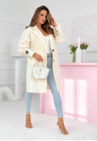 Dlhý Kabát Janette ecru