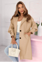 Dlhý Kabát Janette ecru