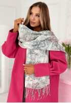 Wzorzysta Šatky Samantha Sivá