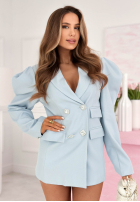 Elegancka Sako z bufiastymi rękawami Avenelle čierna