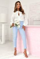 látkové Nohavice Pretty On Point červené