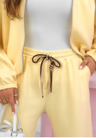 Tepláková súprava Kaia žltá