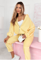 Tepláková súprava Kaia žltá