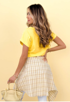 Tričko Solenne žltá