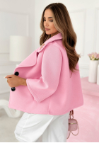 Krótki Kabát z kołnierzem Maristella žltá