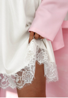 Krótkie spodenki z koronką Sweet & Sour žlté