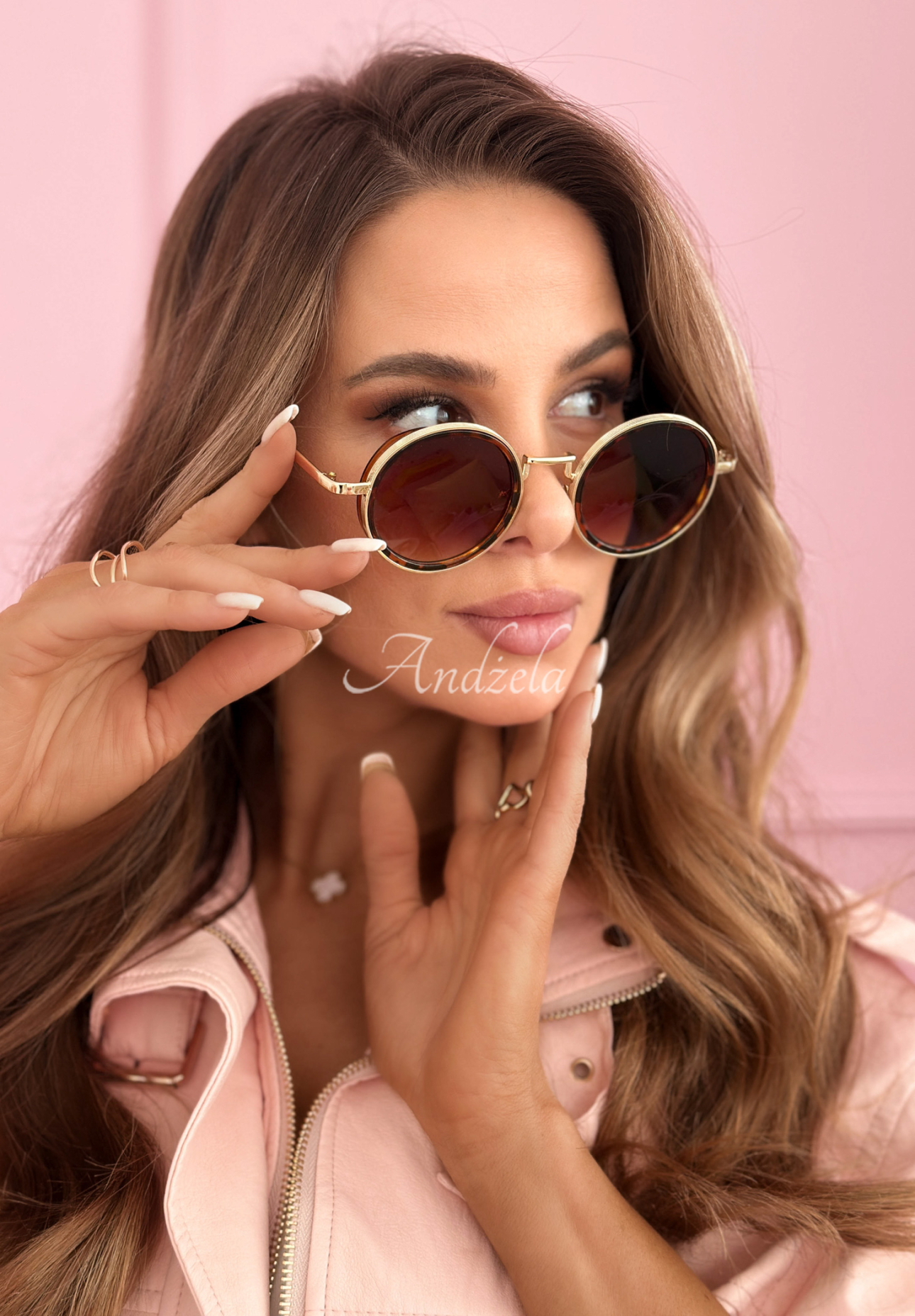 Slnečné okuliare Gentle Light hnedé