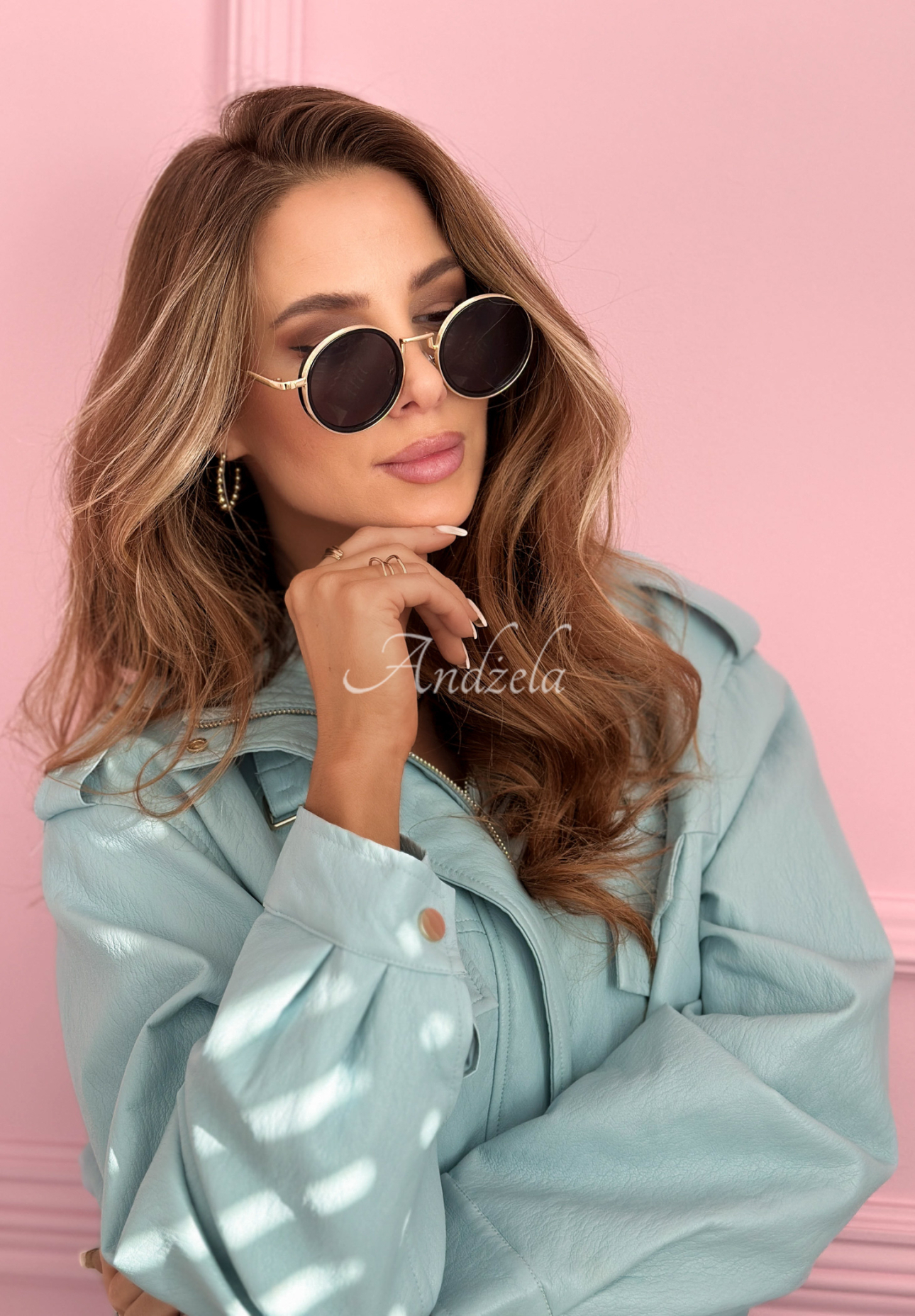 Slnečné okuliare Gentle Light čierno-zlaté