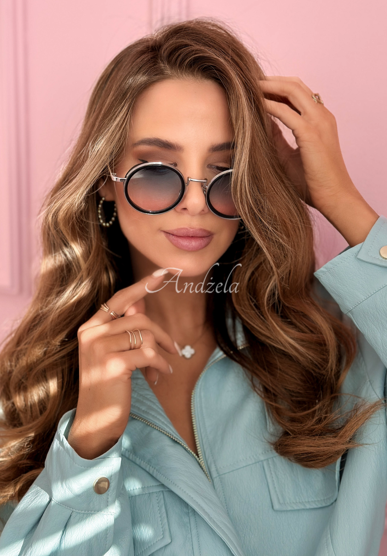 Slnečné okuliare Gentle Light čierno-strieborné