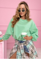 Mikina ze ściągaczem masełko Lorraine žltá