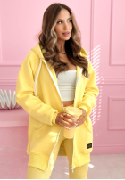 Rozpinana Mikina s kapucňou Siempre ružová