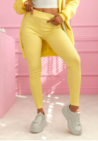 Prążkowane Legíny Siempre ružové