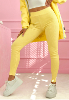 Prążkowane Legíny Siempre ružové