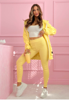 Prążkowane Legíny Siempre ružové