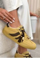 semiošové sneakersy Chris žlté