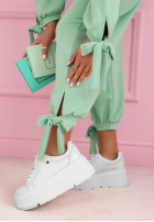 Wiskozowy Tepláková súprava masełko Peyton pistaciový