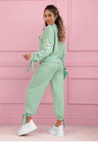 Wiskozowy Tepláková súprava masełko Peyton pistaciový