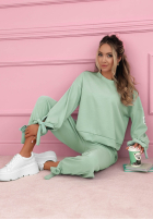 Wiskozowy Tepláková súprava masełko Peyton pistaciový