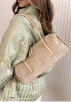 Zamszowa Kabelka Sofia svetlo béžový