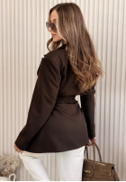 Sako z wiązaniem She Believed It čokoládová