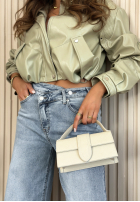 Nohavice džínosové wide leg Mayla modré