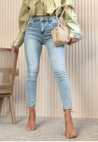 Džínsy skinny To Get Started svetlomodré