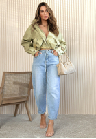 Nohavice džínosové balloon Michelle svetlomodré