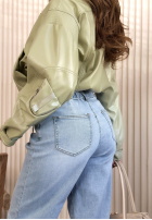 Nohavice džínosové balloon Michelle svetlomodré