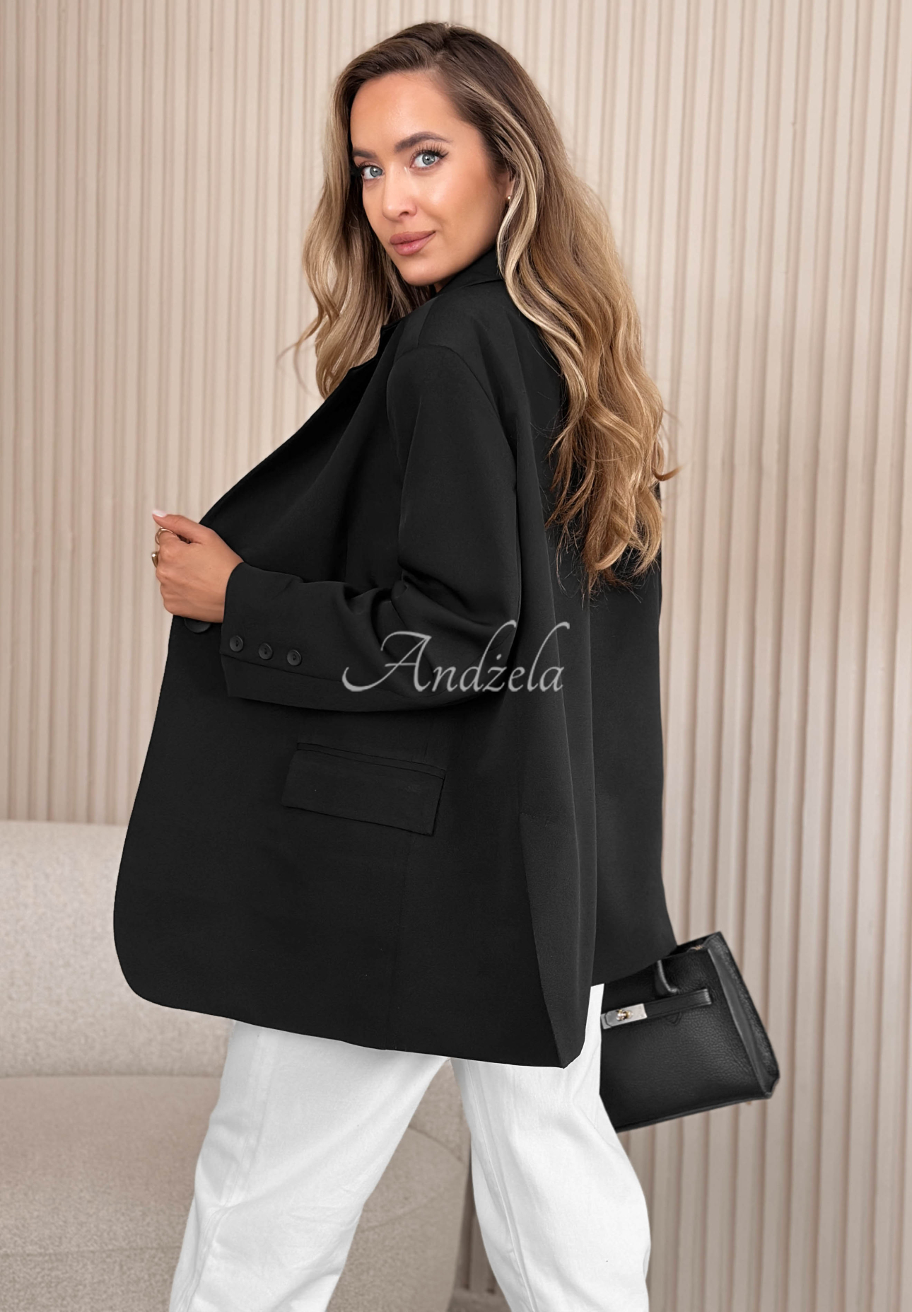 Sako oversize First Class čierna